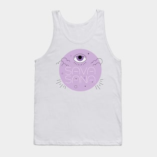 HERE FOR THE SAVASANA Tank Top